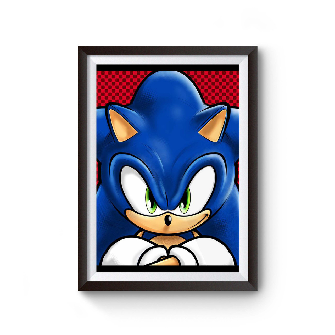 Sonic The Hedgehog Speed Poster Sonic The Hedgehog Speed Poster
