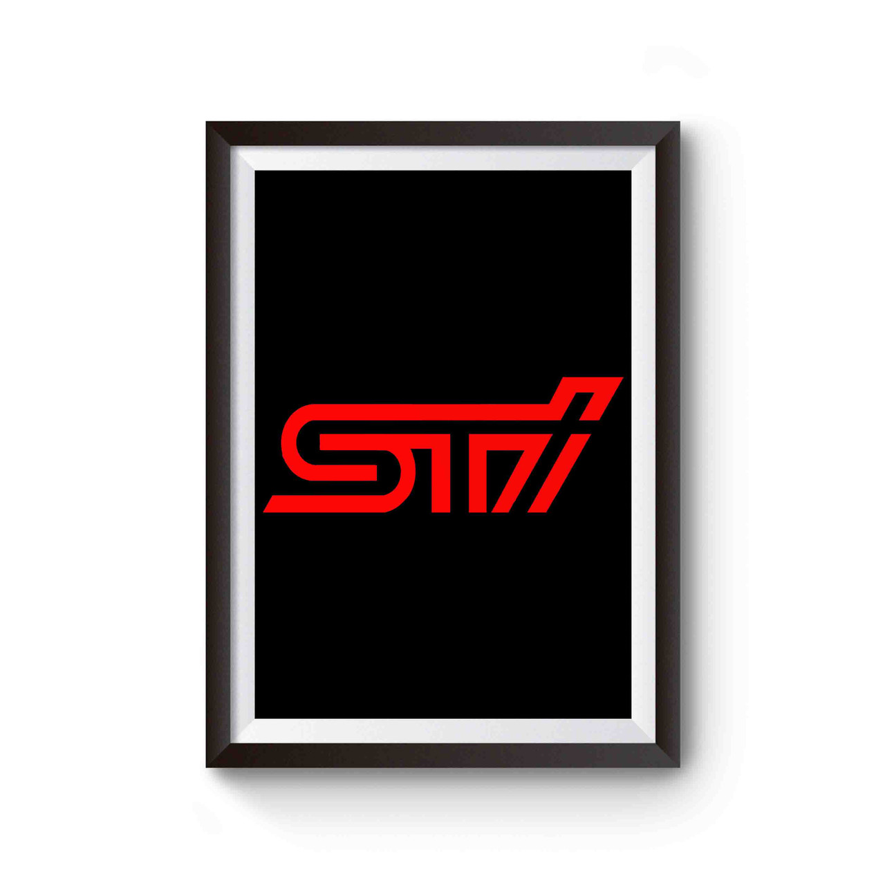 Sti Subaru Impreza Wrx Logo Poster