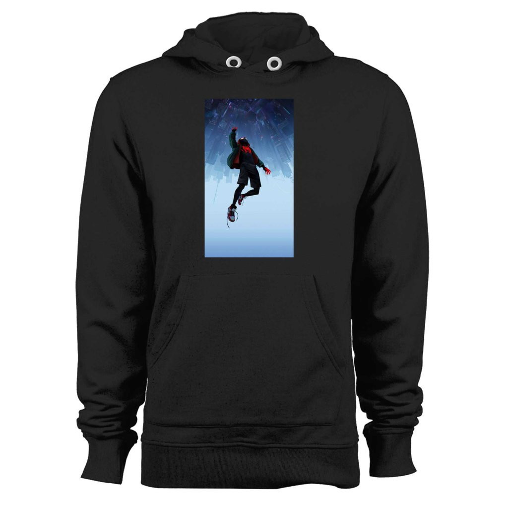 spider man into the spider verse hoodie