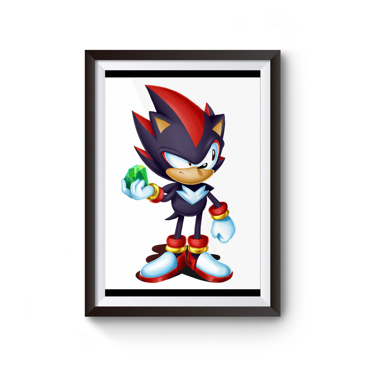 Sonic & Shadow A4 Print -  Denmark
