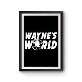 Wayne's World Waynes Logo Poster