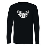 Smiley Teeth Sharp Long Sleeve Shirt