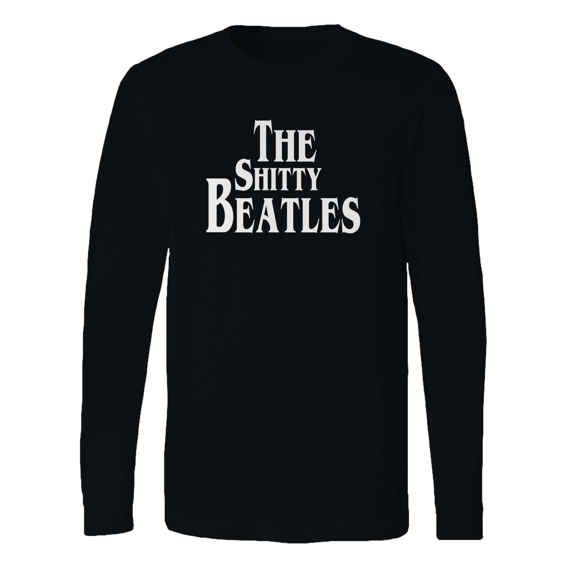 The Beatles Logo Long Sleeve Shirt