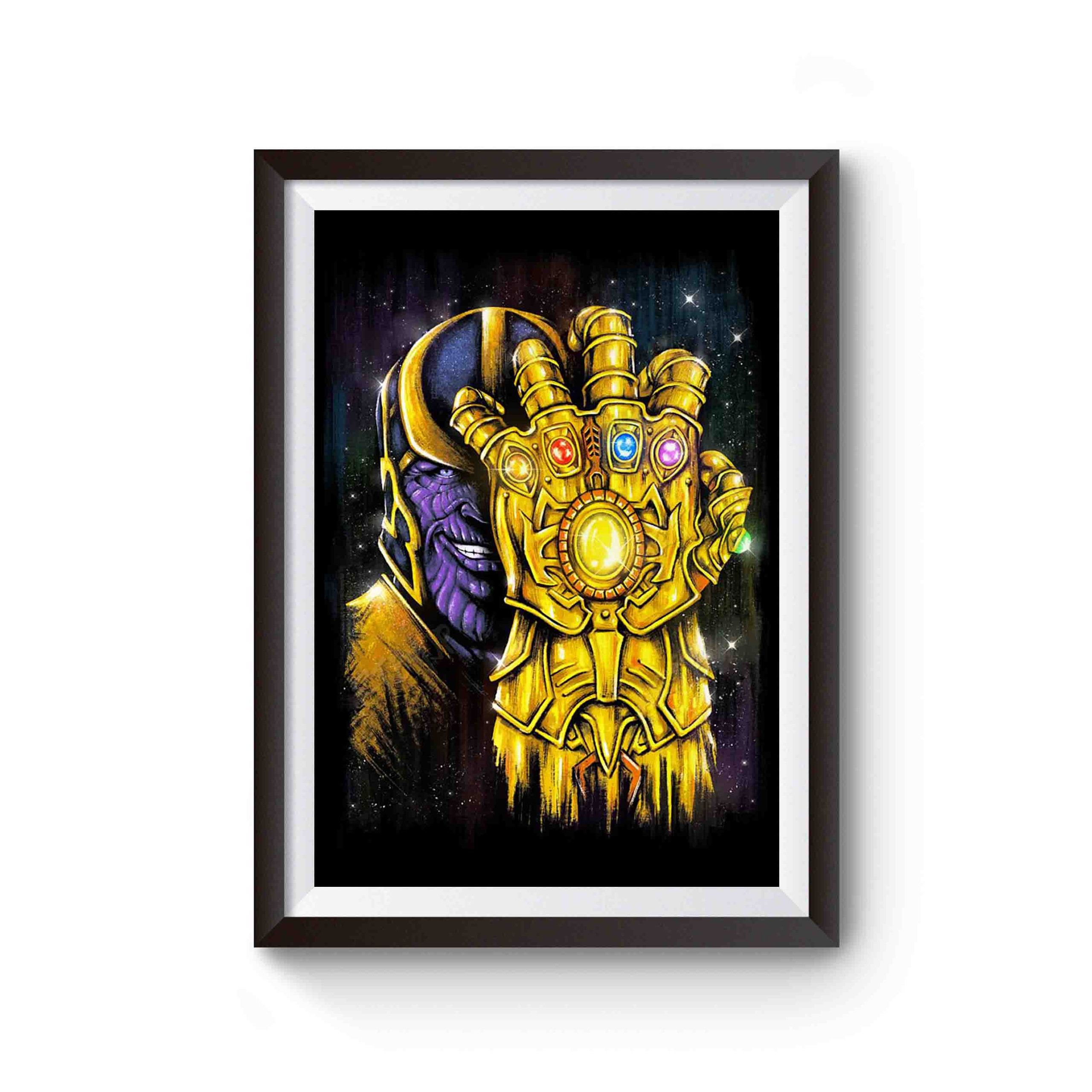 Thanos King Marvel Avengers Infinity War Thanos Infinity Poster