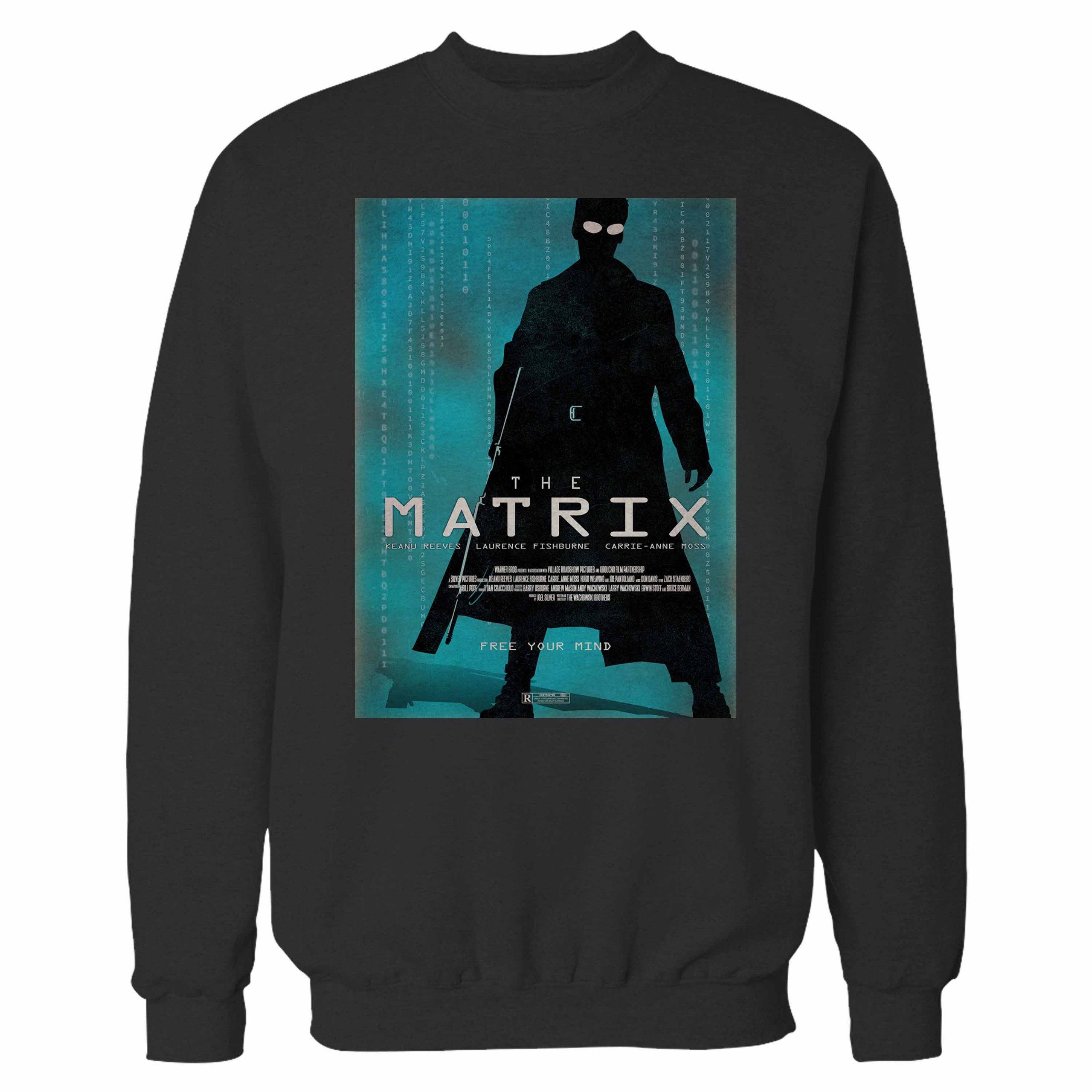 The Matrix Retro Movie Poster