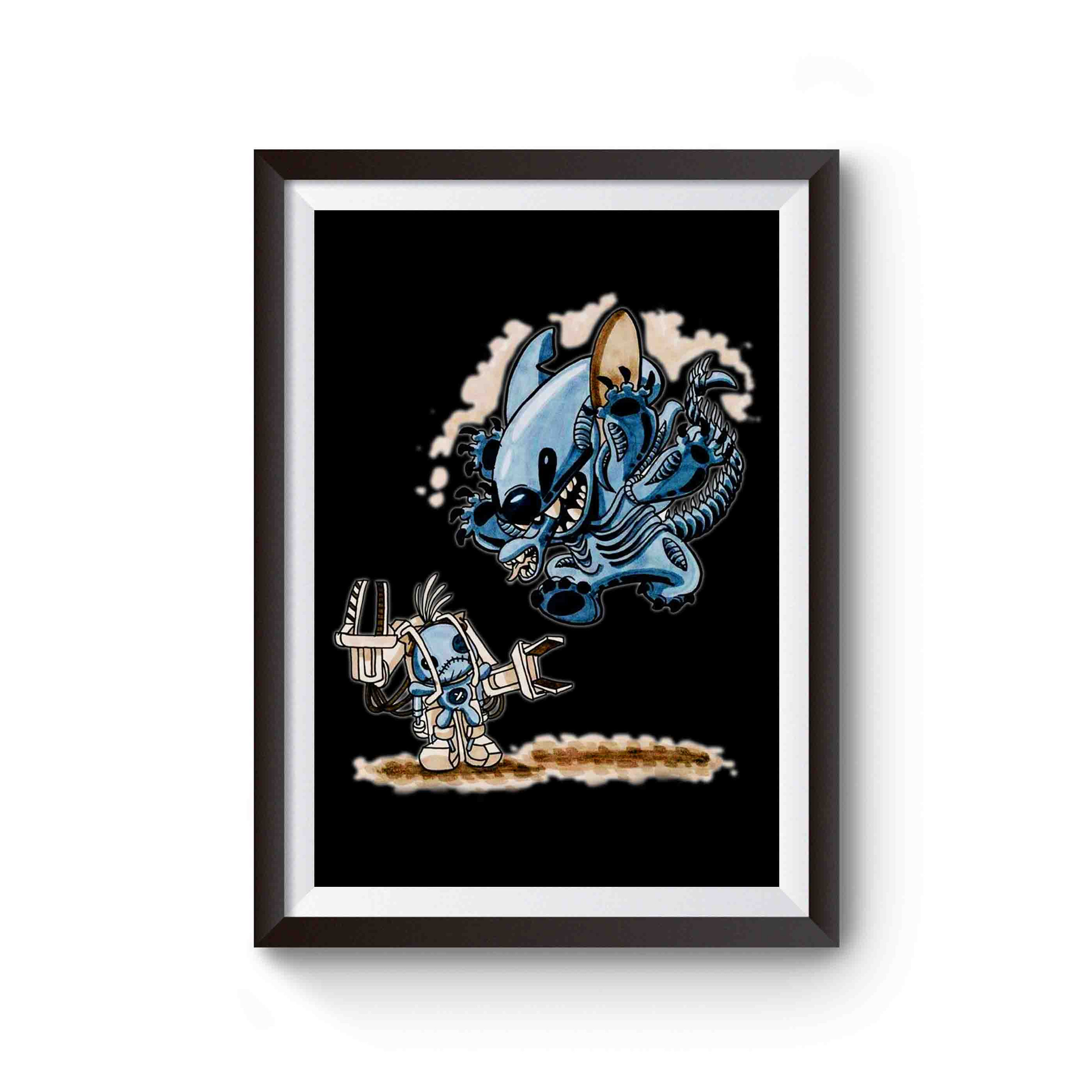 Stitch Alien Poster