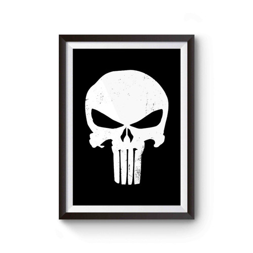 Superhero Punisher Skull Poster
