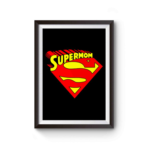 Supermom Funny Art Poster