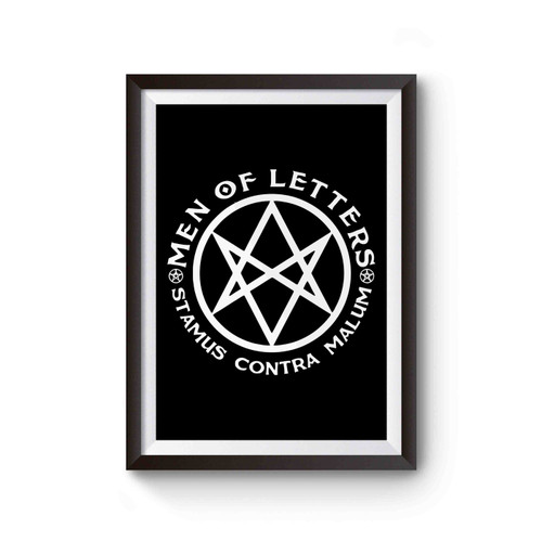 Supernatural Men Of Letters Poster