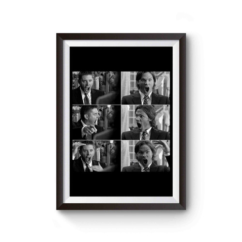 Supernatural Sam And Dean Winchester Poster