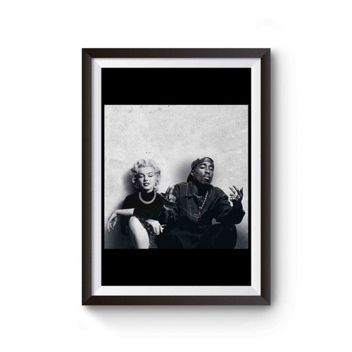 Supreme Legends Marilyn Monroe Tupac Shakur Poster