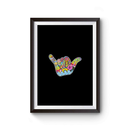 Surf Hand Poster