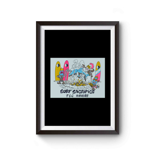 Surf T&c Surf Sacrifice 80s Poster
