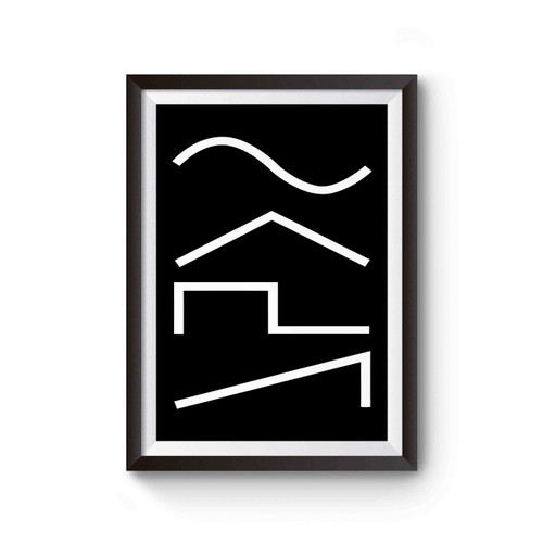 Synthesizer Waves Moog Arp Korg Roland Minimoog Dub Step Dance Dj Poster