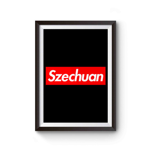 Szechuan Supreme Parody Poster