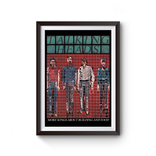 Talking Heads More Songs About Buildings And Food Poster