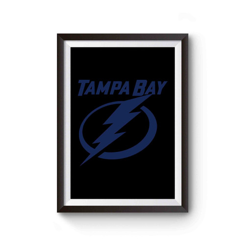 Tampa Bay Lightning Hockey Logo Poster