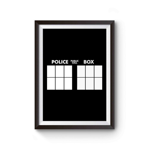 Tardis Doctor Who Comic Con Poster