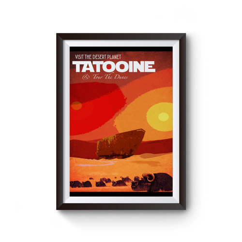 Tatooine Star Wars Poster