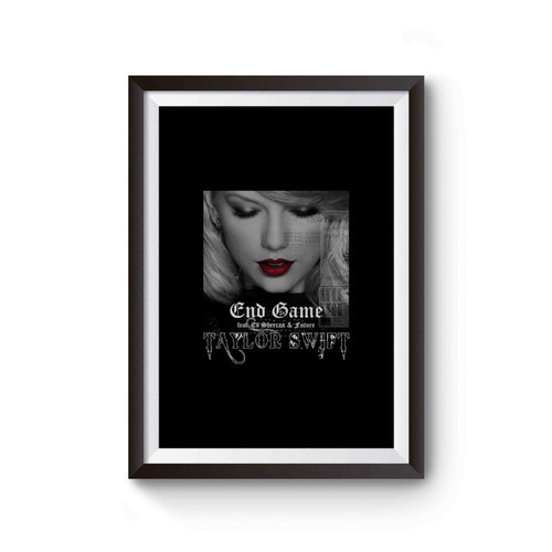 Taylor Swift End Game New Album Poster