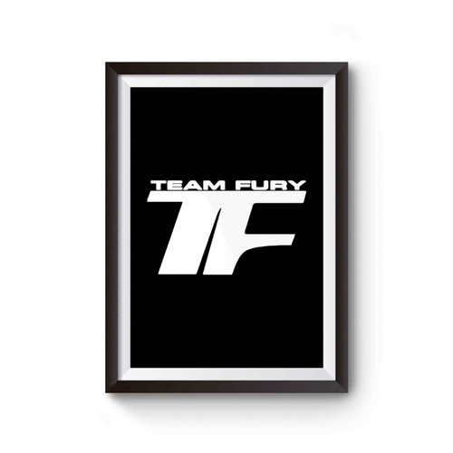 Team Fury Boxing Champion Ufc Mma Poster