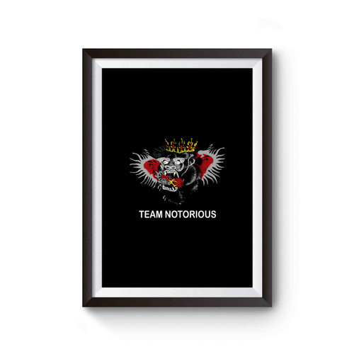 Team Notorious Conor Mcgregor Poster