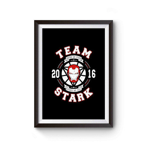 Team Stark Iron Man Civil War 2 Poster