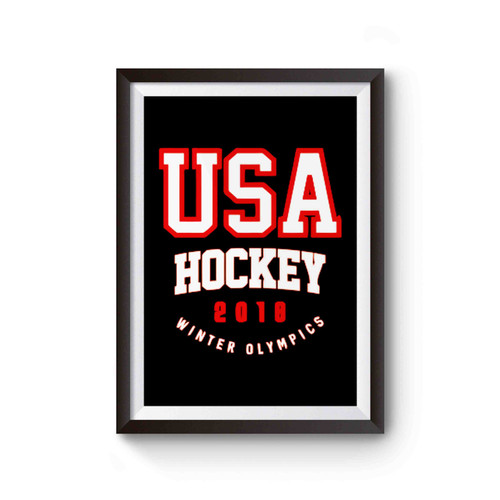 Team Usa Hockey Winter Olympics 2018 Poster
