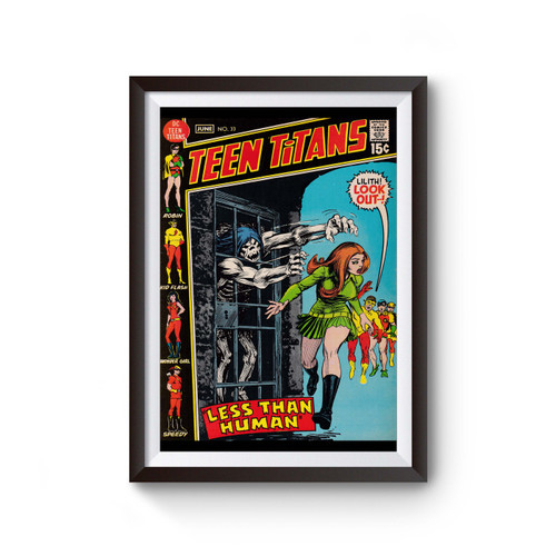 Teen Titans Dc Comic Poster