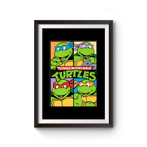 Teenage Mutant Ninja Turtles Cartoon Poster