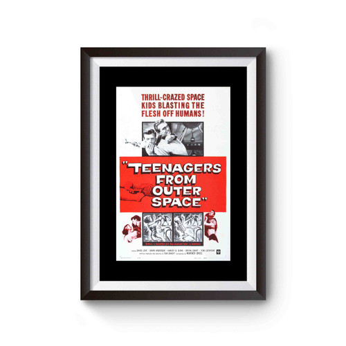 Teenagers From Outer Space Poster