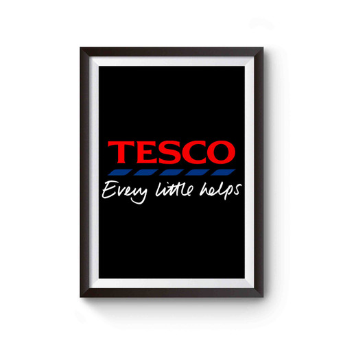Tesco Every Little Helps Poster