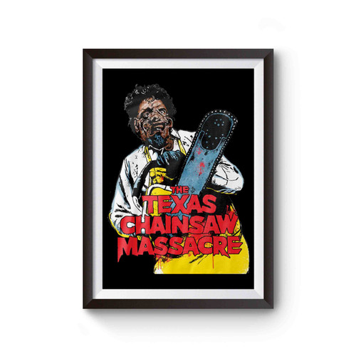 Texas Chainsaw Massacre Illustration Poster