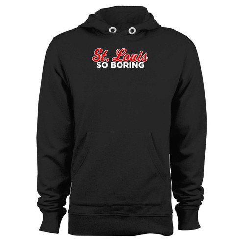 Was created with comfort in mind, this st louis so boring hoodie lighter weight is perfect for any activity. Teams and groups love this hoodie for its affordable price and variety of colors.