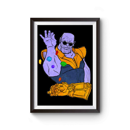 Thanos Bae Funny Marvel Avengers Infinity War Poster