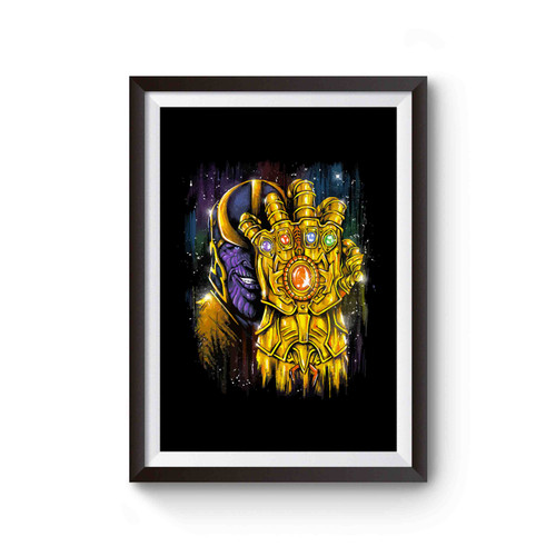 Thanos Infinity Gauntlet Infinity Stones Poster