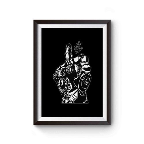 Thanos Snap Avengers Endgame Poster