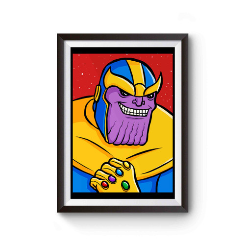 Thanos Stones Infinity Marvel Avengers Infinity War Poster
