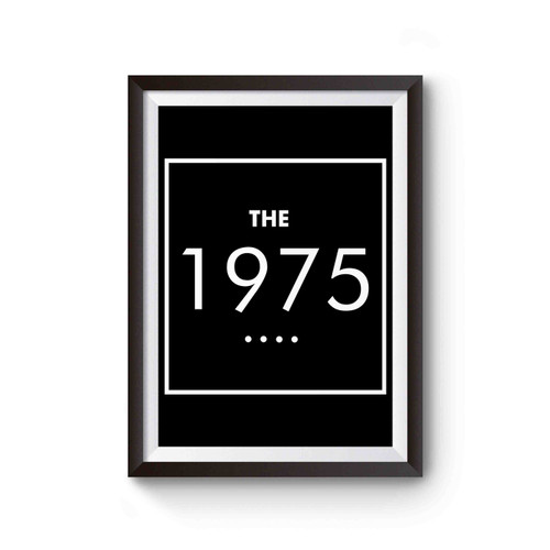 The 1975 Logo Square Poster