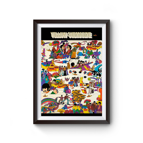 The Beatles Yellow Submarine Poster