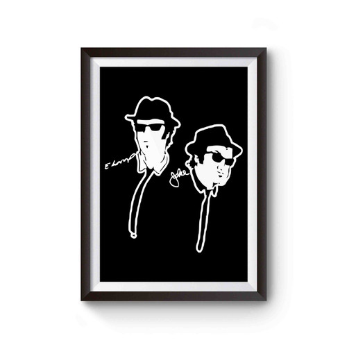 The Blues Brothers Funny Humor Inspired Poster