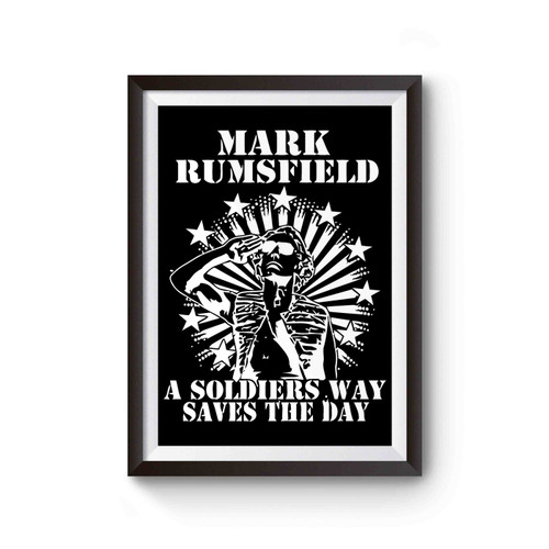 The Burbs Mark Rumsfield A Soldier's Way Saves The Day Poster