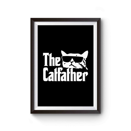 The Catfather Movie Cat Lover Poster