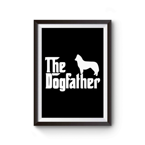 The Dogfather Siberian Husky Poster