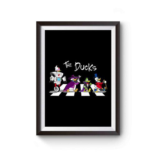 The Ducks Abbey Road Parody Poster