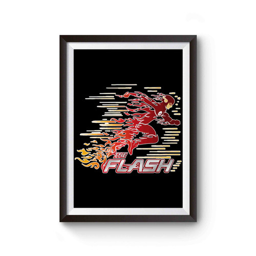The Flash Superhero Art Poster