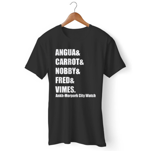 Discworld City Watch List Men T Shirt