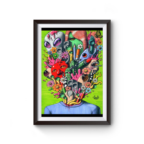 The Girl And The Alien Poster