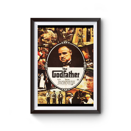 The Godfather 1972 Retro Classic Movie Poster