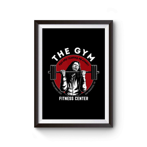 The Gym Fitness Tommy Wiseau Poster